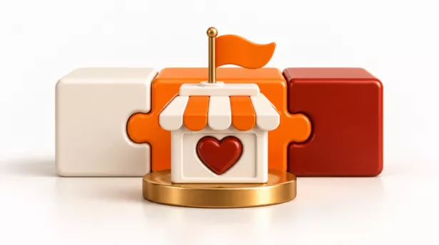 Een blokken puzzel